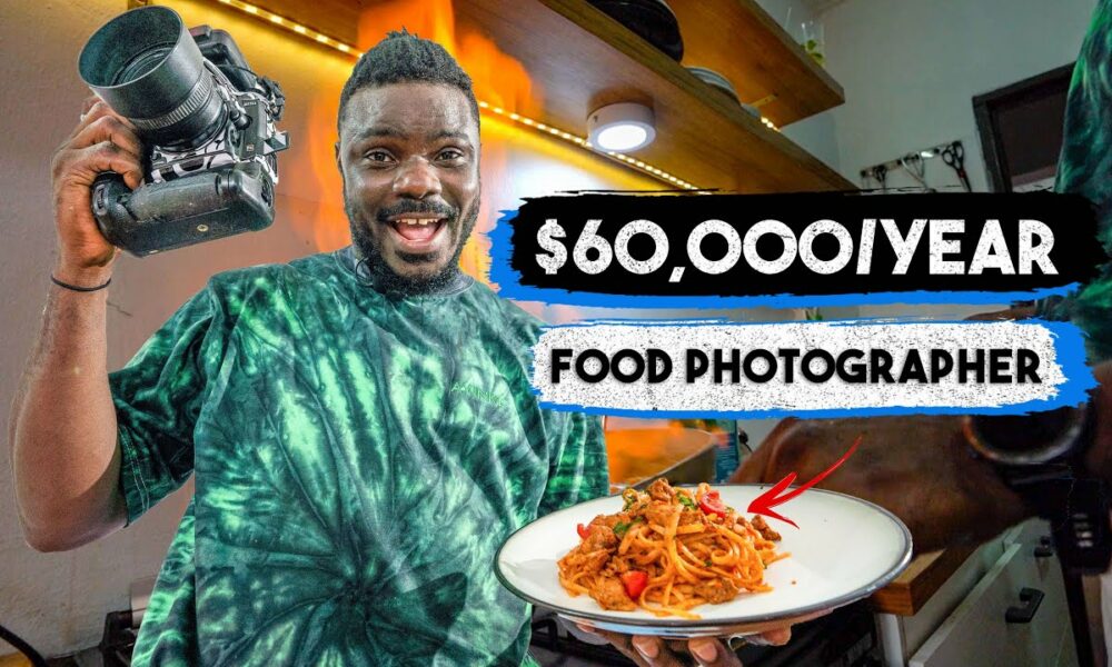 Meet Afolabi Fasanmi - Here's How He Earns $60,000 a Year as a Food Photographer & Chef Living in Lagos