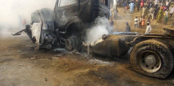 18 burnt to ashes in Bauchi fatal crash