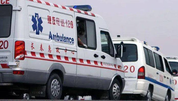 China Ambulance death accident