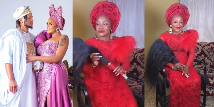 Actress, Uche Ogbodo and her man, Bobby Maris tie the knot traditionally (Video)