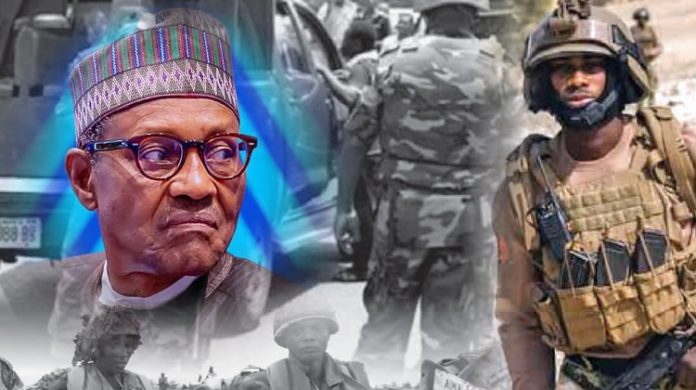 Buhari, military base