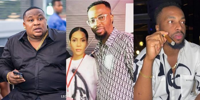 BBNaija star, Maria’s lover, Kelvin, makes peace with Cubana Chief Priest months after he called him out for dumping his sister (Video)