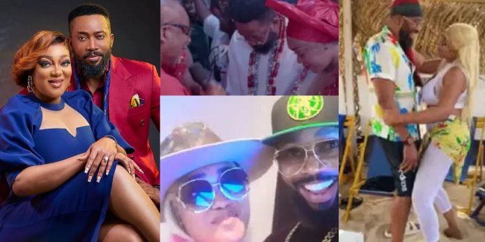 “Couple goals!” – Fans gush as Frederick Leonard and Peggy Ovire share romantic video from vacation (Watch)