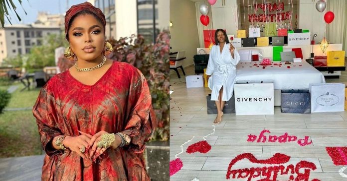 “Don't compete with me cause you’ll go broke” – Bobrisky blasts Papaya Ex for flaunting how her man spoilt her on birthday (Video)