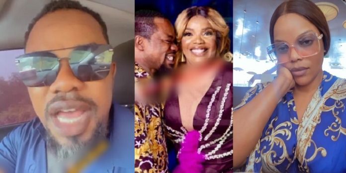 “I’m in pains with her” – Actress Empress Njamah’s ex-fiancé denies leaking her bedroom videos (Video)