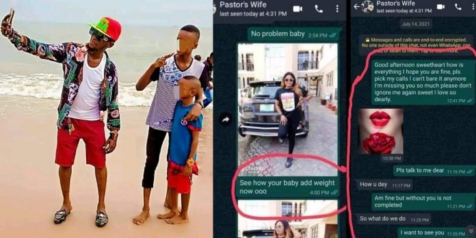 “I’m not the biological father of our children” – Nigerian entertainer, Soundcraft cries out as he shares receipts, claiming his wife has been cheating on him (screenshots)