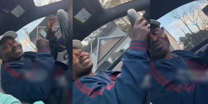 “Make sure you marry a successful man” – Proud Nigerian dad tells his daughter after she showed him her newly acquired Mercedes Benz (video)