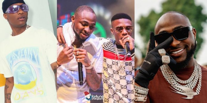 “More love less ego!” – Fans jubilates as Wizkid hints at tour with Davido
