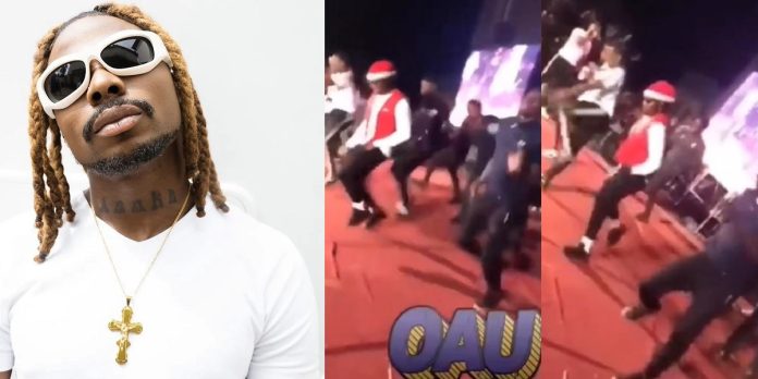 “Never give up” – Fans reacts to old video of Asake performing ‘Joha’ in school years before it became a hit (Watch)