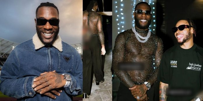 Singer, Burna Boy causes stir as he steps out on high heels