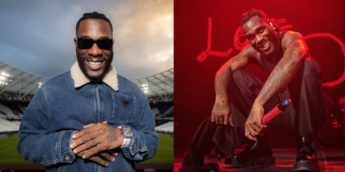 Burna Boy shares