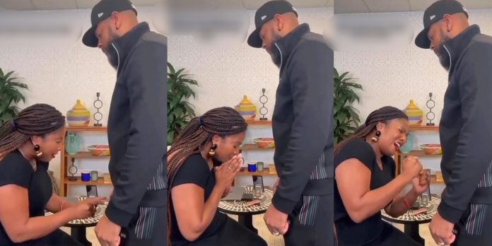 “Thank you for bringing me to the land of milk and honey” – Wife showers praise on her husband’s manhood (Video)