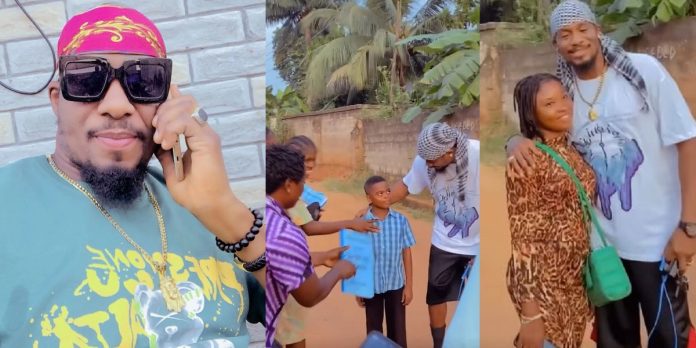 “This is me keeping to that promise” – Actor, Jnr Pope reveals promise he made before becoming a celebrity (Video)
