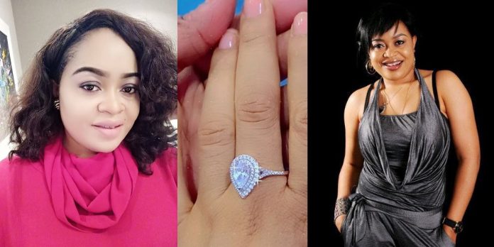 Nkiru Sylvanus is engaged