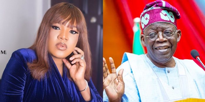 “Why I love Bola Tinubu” – Actress Toyin Abraham reveals months after she denied campaigning for him