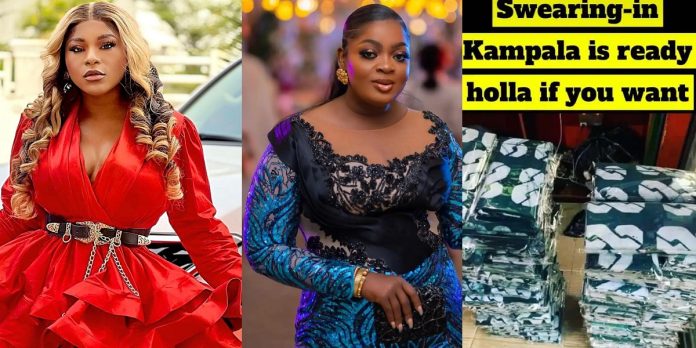 Actress, Destiny Etiko drags colleague, Eniola Badmus for sharing Tinubu’s ‘swearing-in aso-ebi’, she reacts