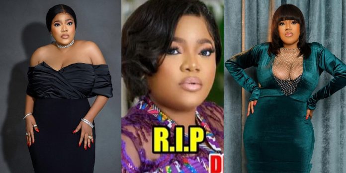 Toyin Abraham reacts