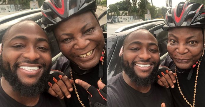 Charlyboy excited after meeting singer Davido (photos)