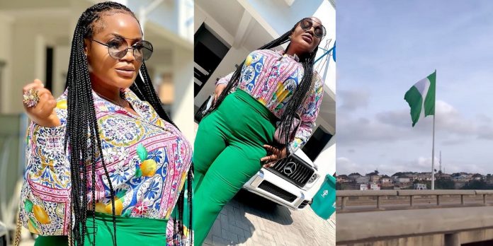 “I cried when I saw the Nigerian flag” – Actress, Uche Ogbodo shares (Video)