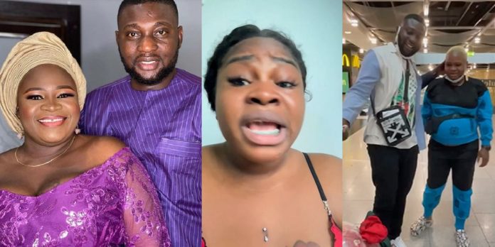 “Is it by force?” – Actress, Olaide Oyedeji fumes at those criticizing her for dumping her husband (Video)