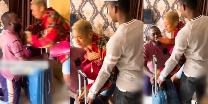 “Just found out my husband got another woman pregnant” – Woman in tears as marriage crashes after 5 years (Video)