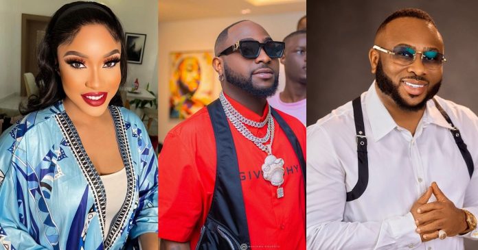 “Learn to be a man from Davido and adopt his fatherly nature” - Tonto Dikeh blasts ex husband, Olakunle Churchill