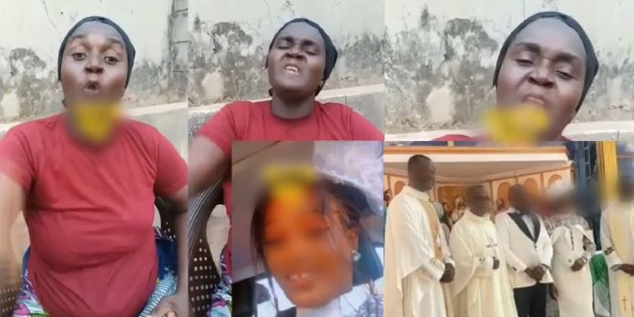 Mixed reactions as mother lays curses on her daughter for marrying without informing her (video) 