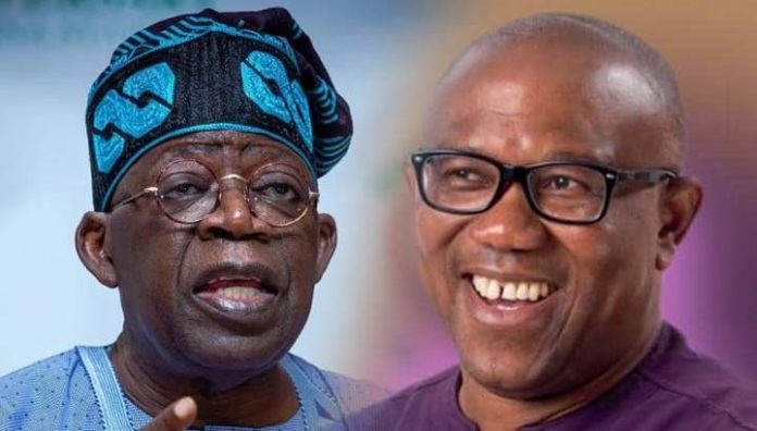 Tinubu and Peter Obi