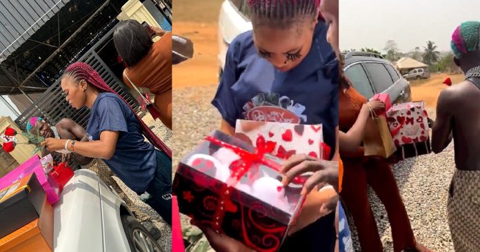 Portable surprises his wife with gifts to celebrate Valentine's day