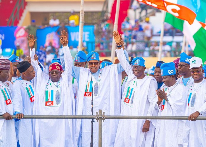 Sanwo-Olu, Tinubu, Buhari