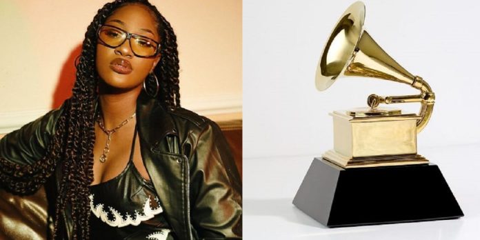 Singer Tems wins first Grammy Award