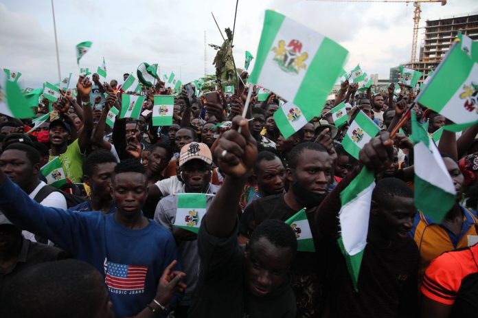 Nigerians rally