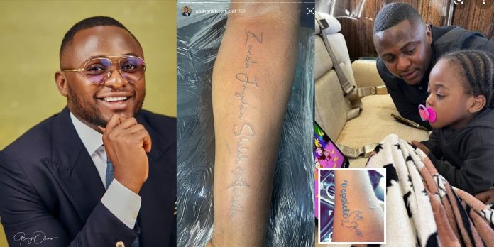 Ubi Franklin tattoos