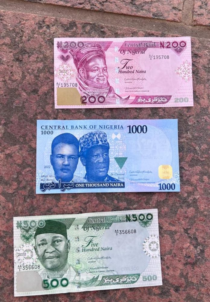 New Naira notes