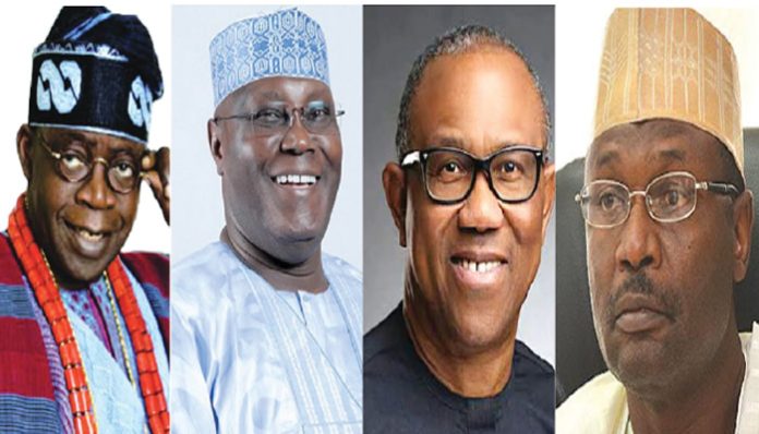 TINUBU, ATIKU, OBI AND MAHMOOD