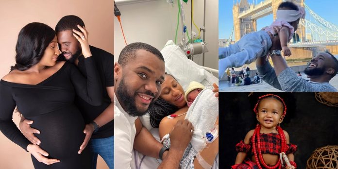 “Why I hid my daughter’s face until first birthday” – Actor Williams Uchemba reveals (Video)