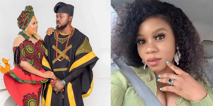 Actress Wumi Toriola reacts after IG user accused her of having an affair with colleague, Toyin Abraham’s husband