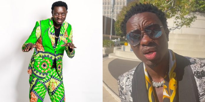 Michael Blackson addresses