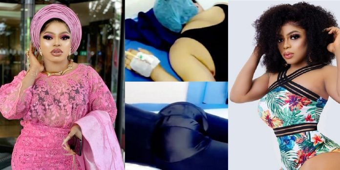 “How I almost died during butt surgery two years ago” – Bobrisky opens up (Video)