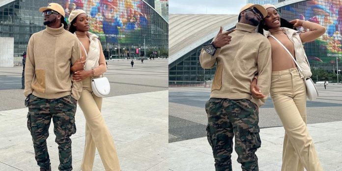 “I don post man for my page for the first time” – Singer Paul Okoye’s girlfriend, Ivy gushes over their love