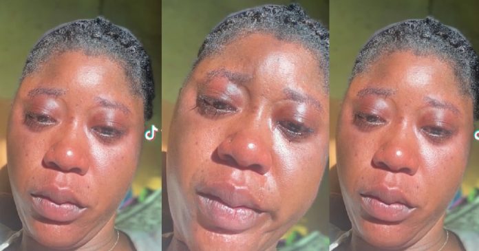 “I used all my savings to sponsor him” – Lady in tears as boyfriend dumps her after travelling abroad (Video)