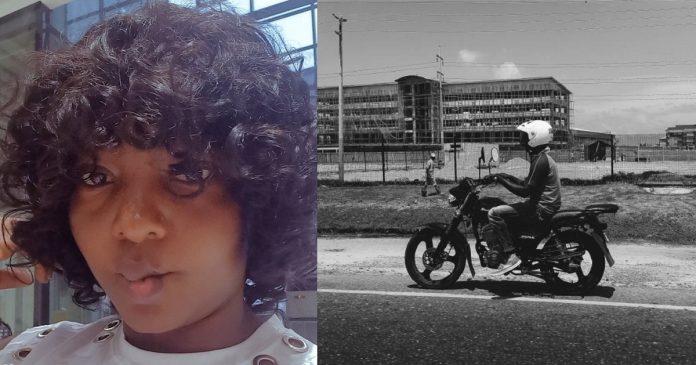 Lady blames Emefiele after okada rider she transferred money to asked her out