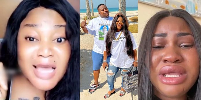 “Men that post their wives cheat the most” – Actress Esther Nwachukwu lambastes Cubana ChiefPriest amid alleged baby mama saga (Video)