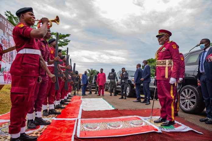 Akeredolu innaugurates AMOTEKUN