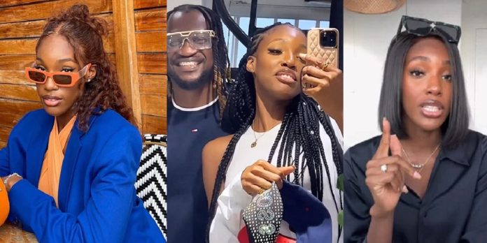 Paul Okoye’s girlfriend, Ivy Ifeoma, finally responds to rumours she’s engaged to singer