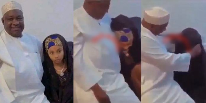 “She’s my choice, we love each other” – Kano man says as he weds 11-year-old girl (Video)