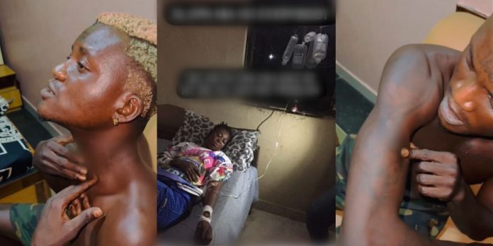 Singer Portable’s sister hospitalised after friends attacked them at his restaurant (Video)