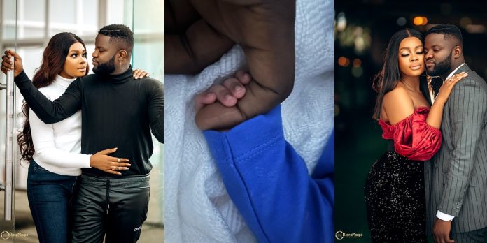 Singer, Skales and wife welcome first child