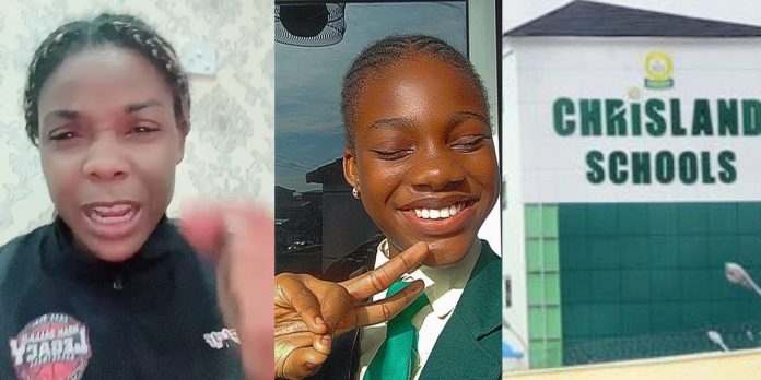 “The lack of empathy…” – Dancer Kaffy fumes, vows to withdraw children from Chrisland School over Whitney Adeniran’s death (Video)