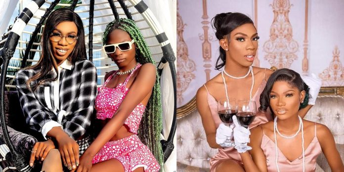 “This is sick and disturbing” – Crossdresser, James Brown and sister cause massive stir as they pose completely unclad together in new photoshoot (Photos)